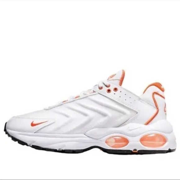 Men Nike Air Max TW Next Nature Runnings Shoes White Orange FJ4005-100 - Picture 2 of 5